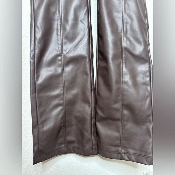 Rumored Straight Shooter  Lace-Up Pants in Black Coffee Size Small Pre-owned - Picture 9 of 12